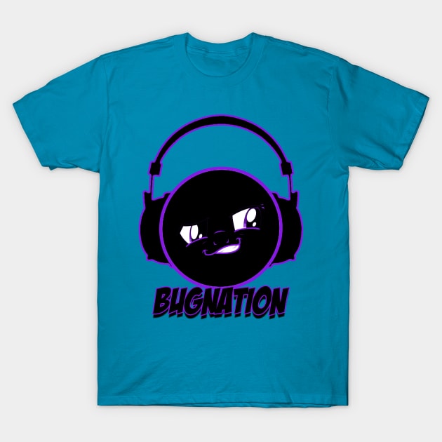 Bug Nation Logo - Purple T-Shirt by Jbug08x